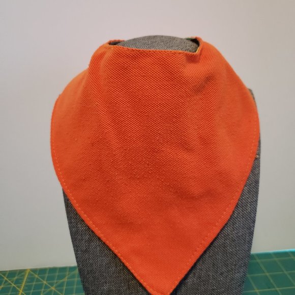 Handmade Lined Baby Drool Bandanas Set Of 3 - Picture 8 of 9